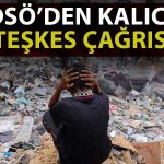 DSÖ Gazze’de Salgın Hastalık Riskine Dikkat Çekti