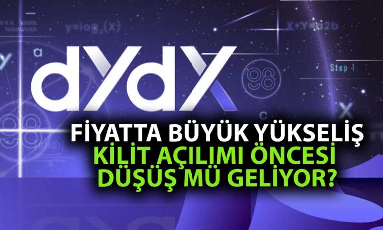 DYDX Tutanlar Dikkat: 500 Milyon Dolarlık Kilit Açılıyor!