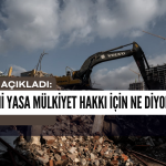 Eleştirileri Toplayan Kentsel Dönüşüm Yasasına Açıklama Geldi