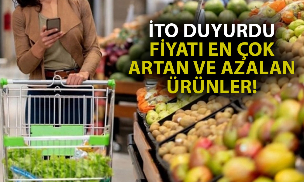 İTO Açıkladı: Ekim’de Ürün Fiyatları Nasıl Değişti?