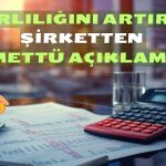 Yüzde 55 Kar Açıklayan Şirketten Temettü Duyurusu Geldi!