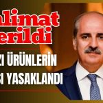 Kurtulmuş Talimat Verdi! Meclis’ten O Ürünlere Boykot