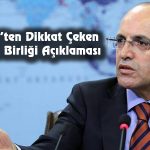 Şimşek’ten Avrupa Birliği Açıklaması: Bağlamak İstiyoruz