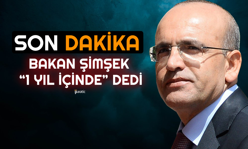 Şimşek’ten Enflasyon için Umut Veren Açıklama!
