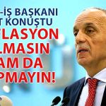 Türk-İş’ten Tepki: Asgari Ücret Geçim Ücreti Oldu