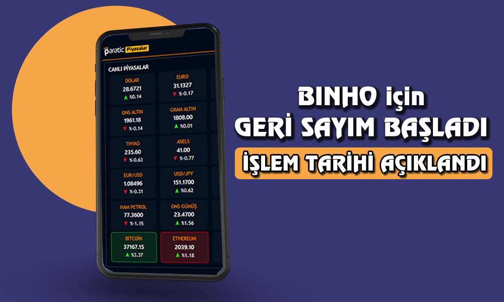 Yatırımcılar Nefesini Tuttu! BINHO’nun İşlem Tarihi Açıklandı