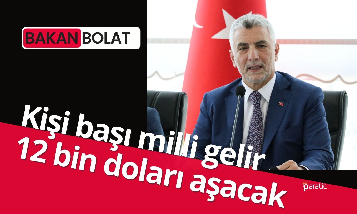Bakan Bolat’ın Milli Gelir Beklentisi 1 Trilyon Doları Aştı!
