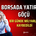 Bir Günde Yarım Milyon Kişi Borsadan Kaçtı!