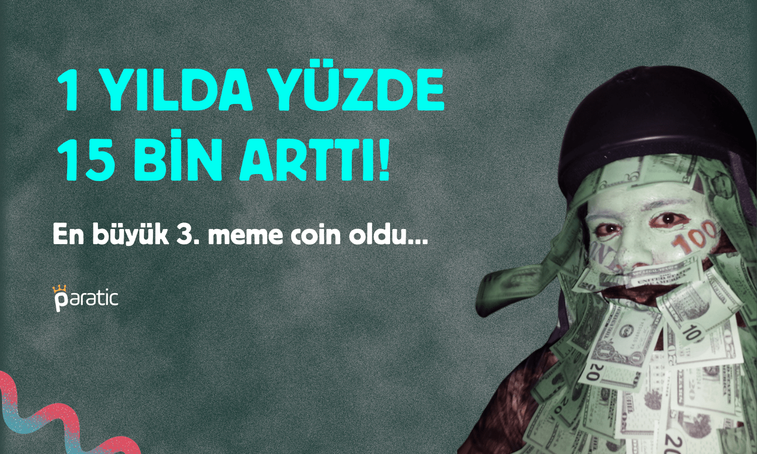 Bir Yılda Yüzde 15 Bin Arttı! En Büyük 3. Meme Coin Oldu