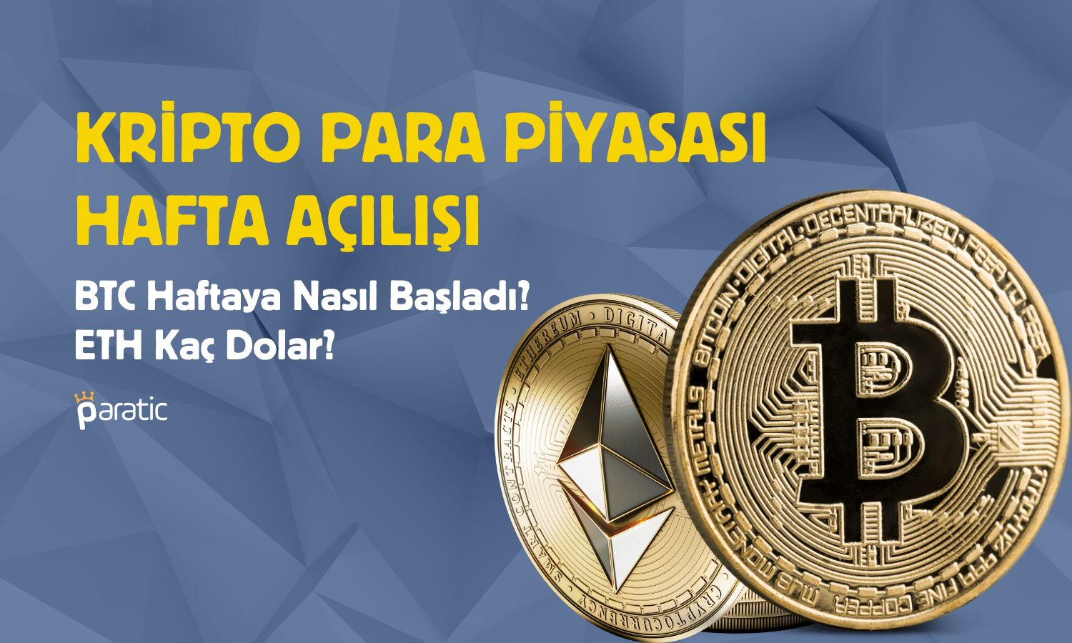 Bitcoin Haftaya Nasıl Başladı? ETH Kaç Dolar? (18.12.2023)