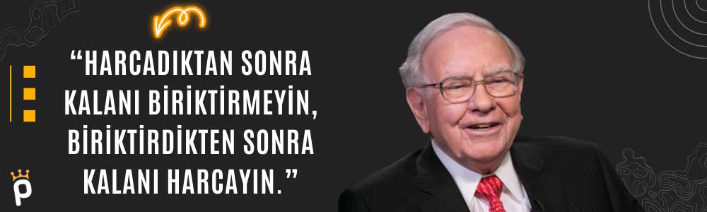 Warren Buffett Birikim Sözü