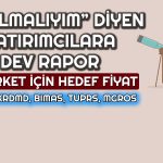 Borsadaki 20 Şirket için Yeni Hedef Fiyat! 2024 Raporu Geldi