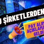 Borsadaki 5 Şirketten Pay Alım Açıklaması