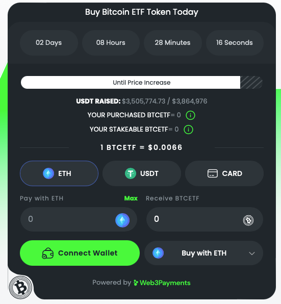 Bitcoin ETF Token Bitcoin ETF Token