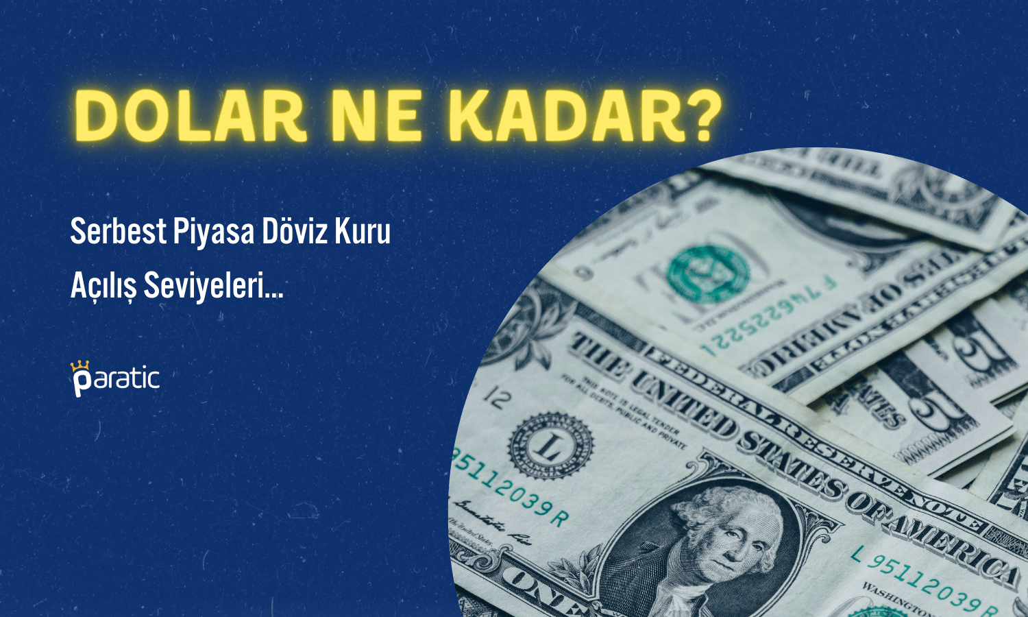 Dolar Ne Kadar? Serbest Piyasa Döviz Açılışları (19.12.2023)
