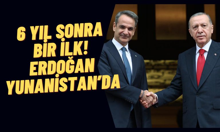 Erdoğan Yunanistan’da! İki Ülkenin Ticaret Hacminde Hedef Açıklandı