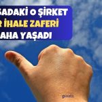 Temettü Ödemesini Tamamlayan Borsadaki Şirketten İhale Zaferi!