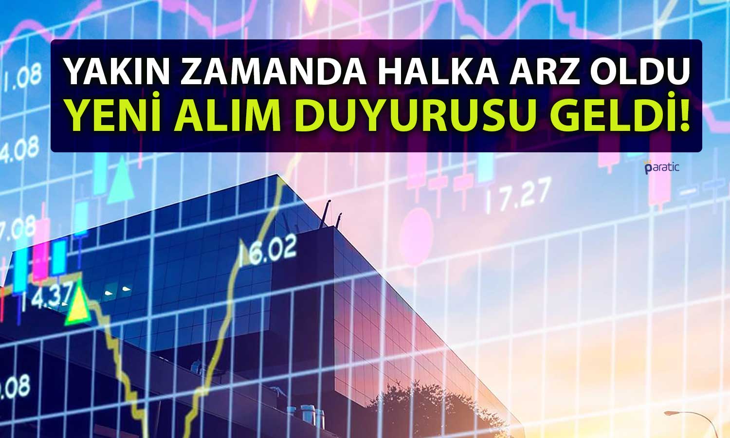 Gayrimenkul Şirketi Pay Alımlarını Sürdürüyor: 2,2 Milyon TL!