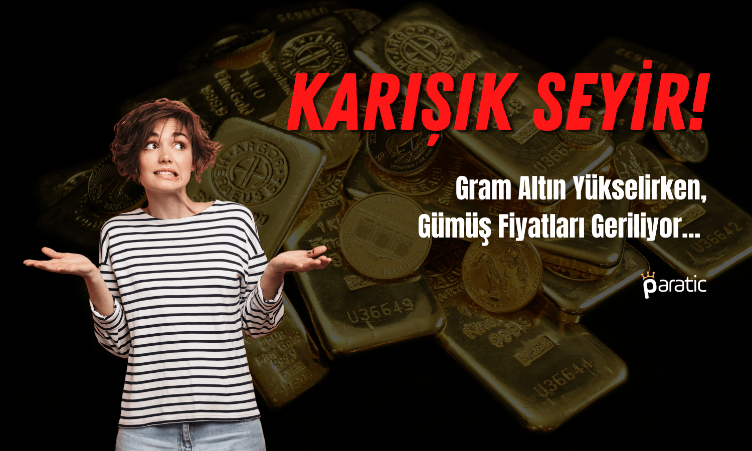 Gram Altın Ne Kadar? Gümüşte Sert Düşüş (29.12.2023)