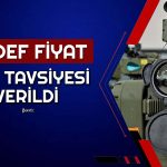 Hedef Fiyat 62 TL’ye Yükseldi! Savunma Devi için “Al” Denildi