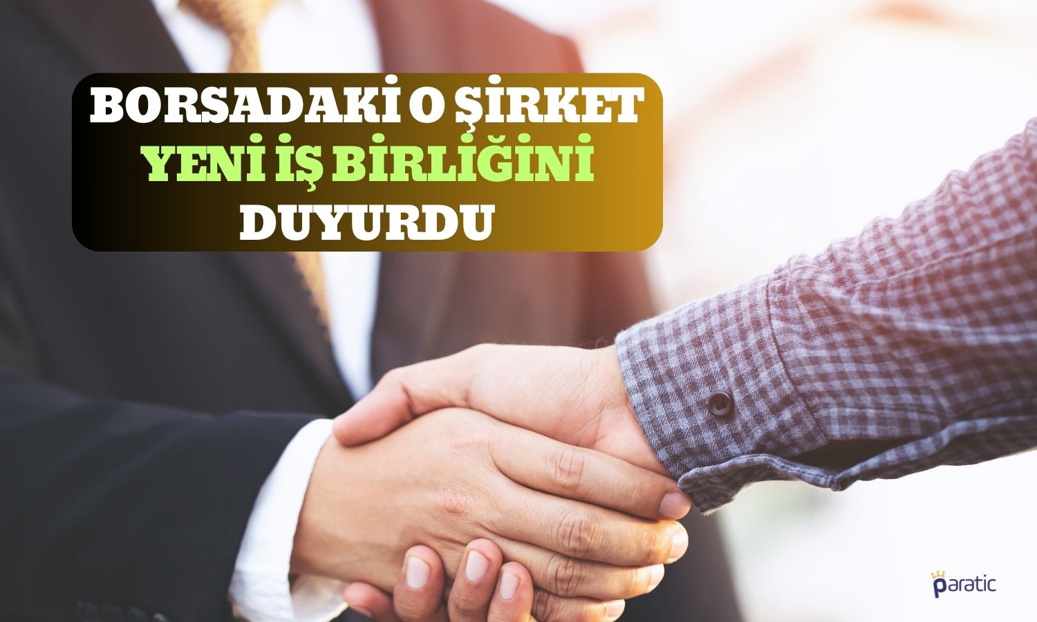 Hissesi Kırmızı Bölgeden Çıkamayan Şirketten Ticari İş Birliği!
