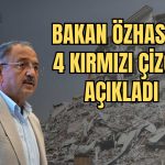 Özhaseki’den Yerinde Dönüşüm Projesi için 4 Kritik İlke