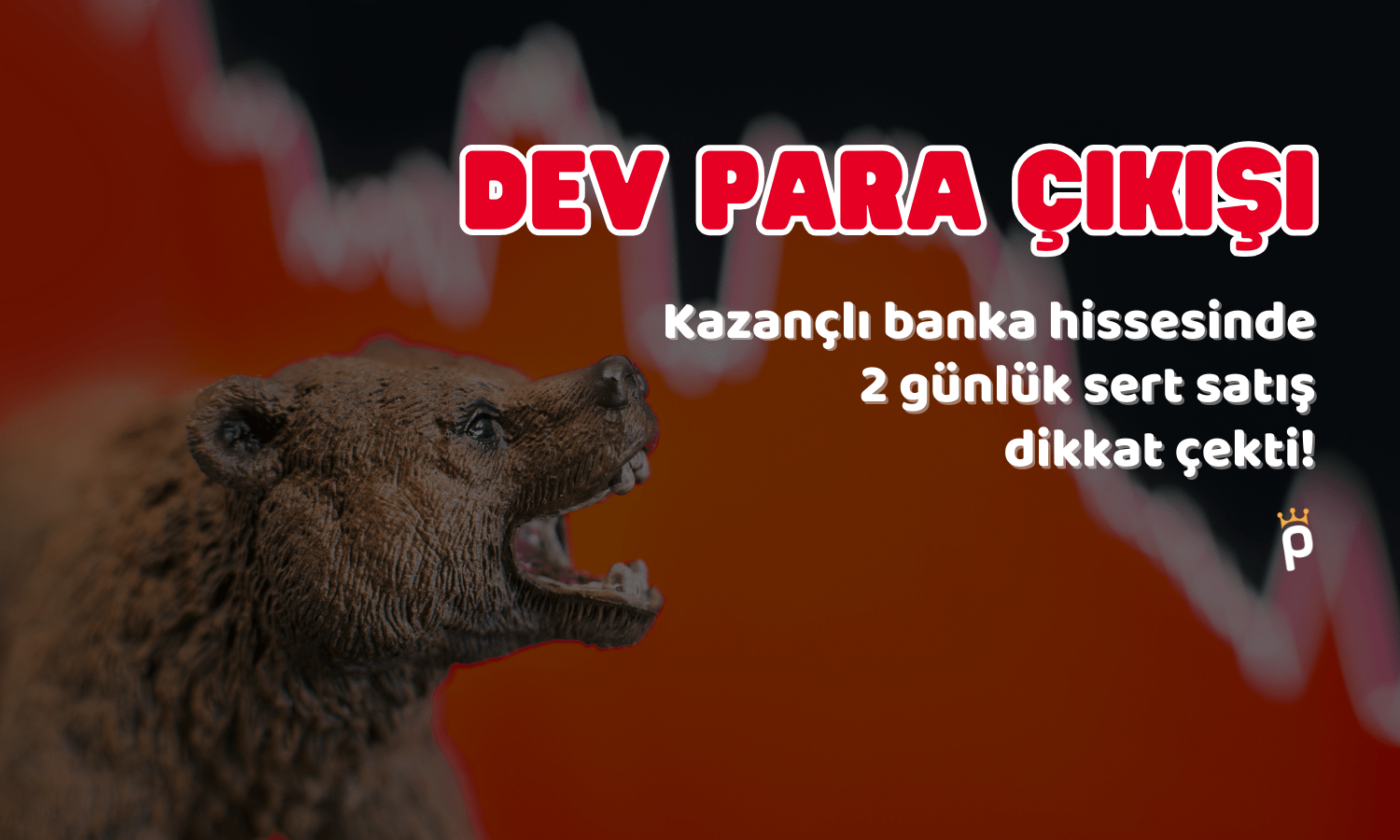 Para Çıkışı Arttı! Banka Hissesi Kazançları Siliyor