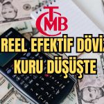 TL Değer Kaybediyor! Reel Efektif Döviz Kuru Düşüşe Geçti