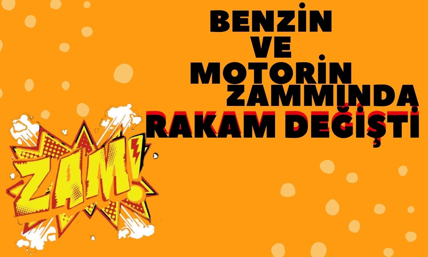 Motorin ve Benzin Zammı için Rakamlar Yukarı Çekildi