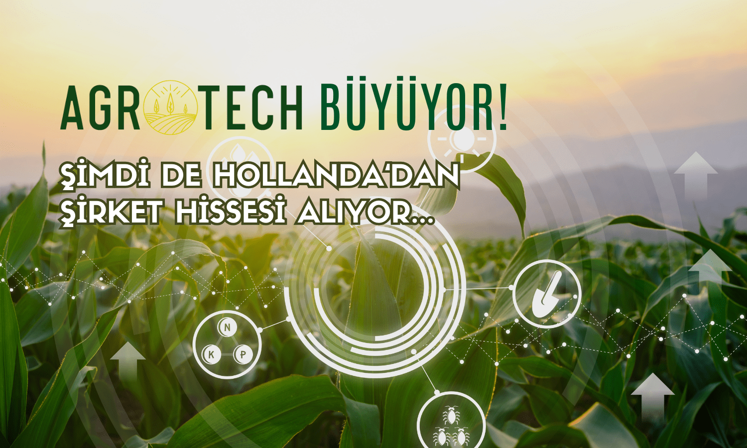 Agrotech Şimdi de Hollanda’dan Şirket Hissesi Alıyor