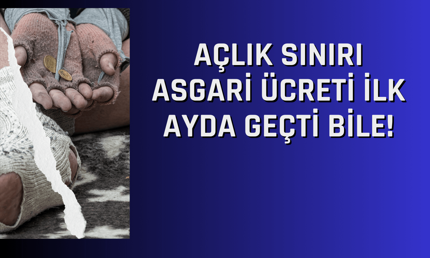 Asgari Ücret İlk Ayda Açlık Sınırının Altına İndi