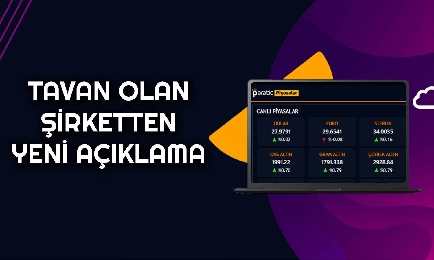 Aylık Yüzde 56 Kazandıran Hisse Yine Tavan: Yeni Duyuru Geldi