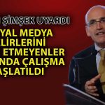 Bakan Şimşek: Sosyal Medyadan Gelir Sağlayanları İzliyoruz