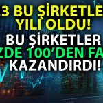 Borsada 2023’te Satışları En Hızlı Büyüyen Şirketler!