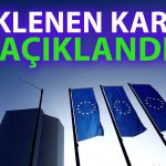 ECB Yılın İlk Faiz Kararında Beklentiyi Karşıladı