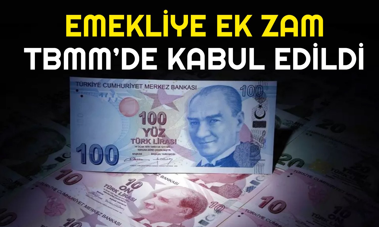 Emekliler için Güncellenen Zam Teklifi TBMM’de Kabul Edildi