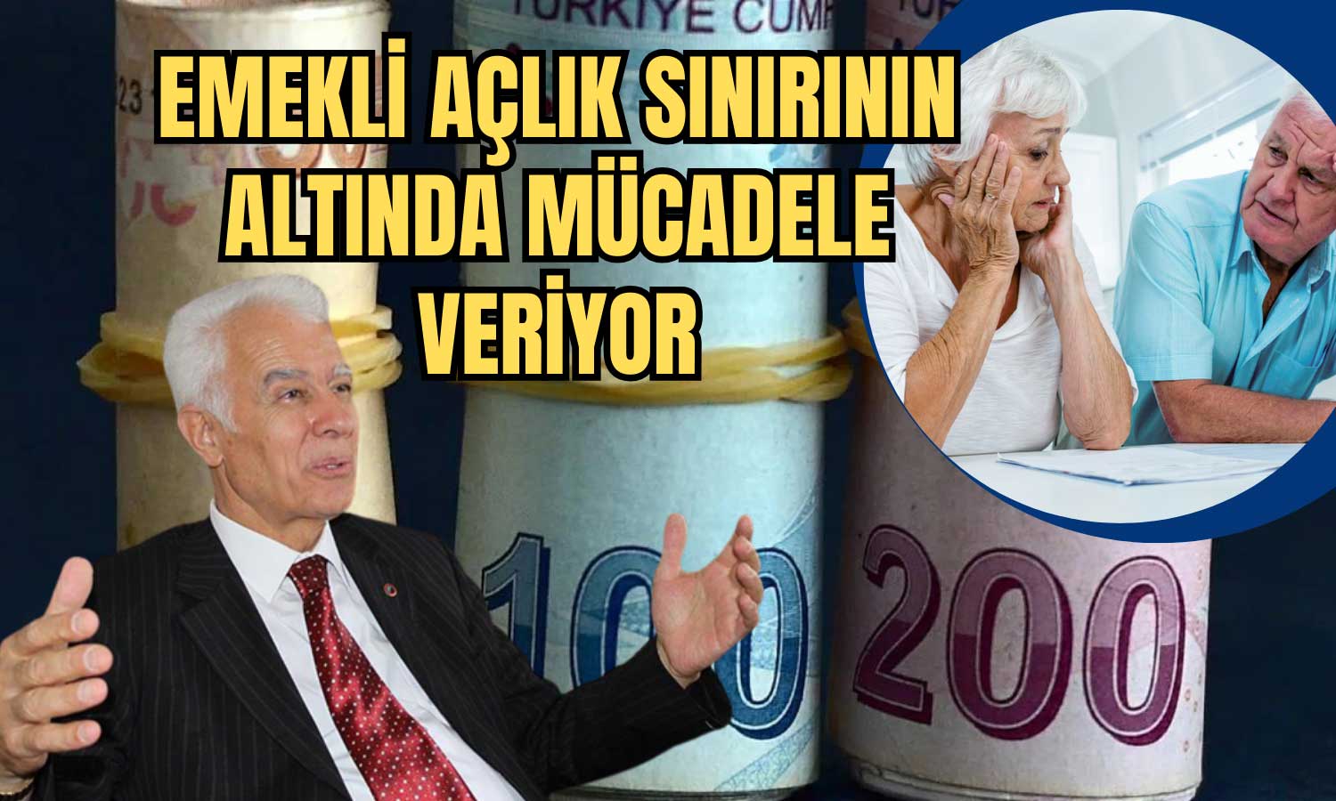 Emekliler Zammı Yeterli Bulmadı! Açlık Sınırının Altında