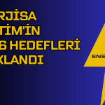 Enerji Devinden 2026 Hedefi: Lider Konum Güçlenecek