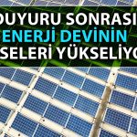 Enerji Şirketi Milyon Dolarlık Güneş Paneli Siparişini Duyurdu!