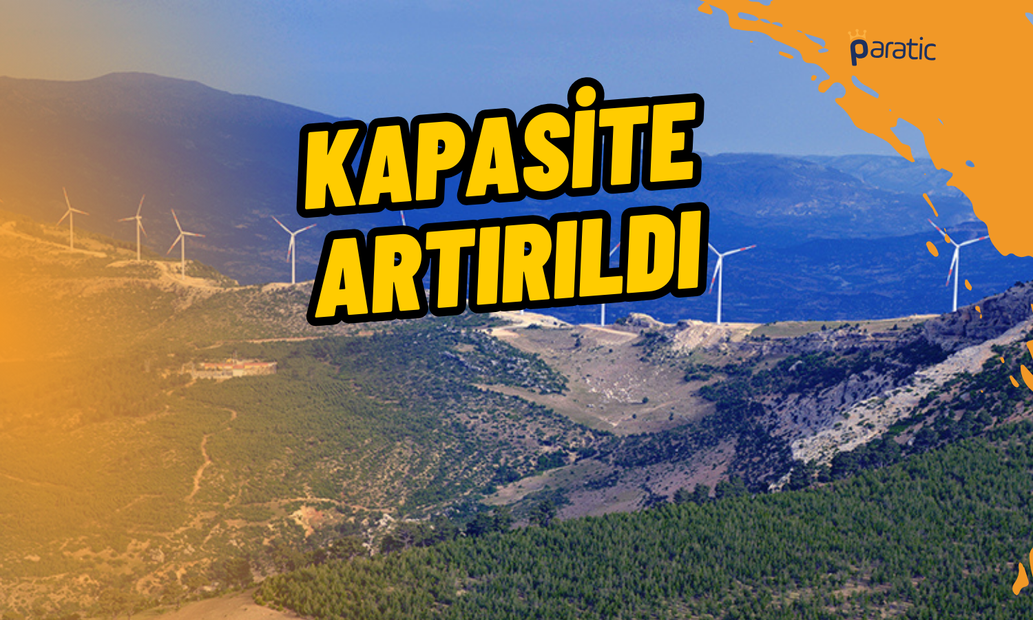 Enerji Şirketinden RES Kapasite Artırım Açıklaması