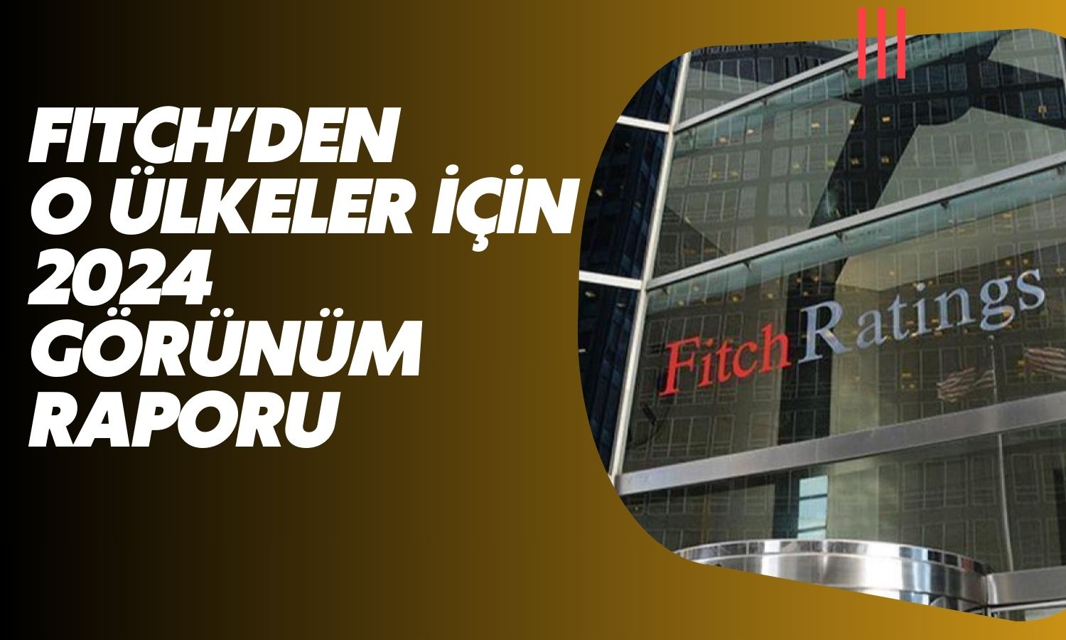 Fitch: EMEA Bölgesinde İyiye Giden Tek Bir Sektör Var