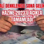 Hazine Nakit Dengesi 2023 Yılını Açıkla Kapattı