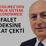 Mahfi Eğilmez: Türkiye Başkanlık Sistemi ile Geriledi