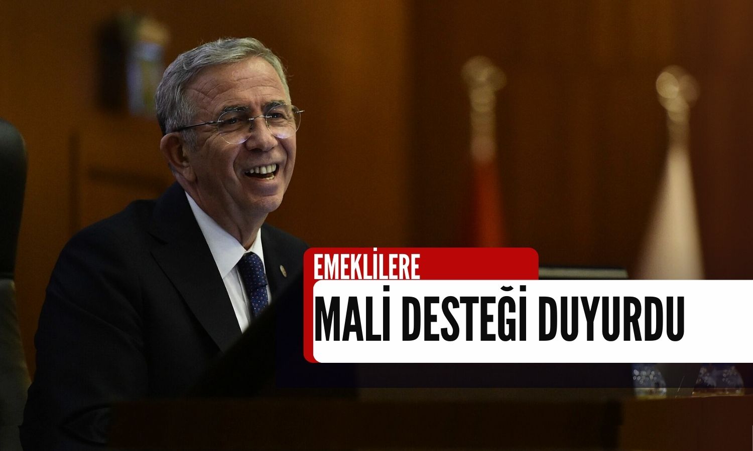 Mansur Yavaş’tan Emeklilere “Biz Varız” Mesajı!