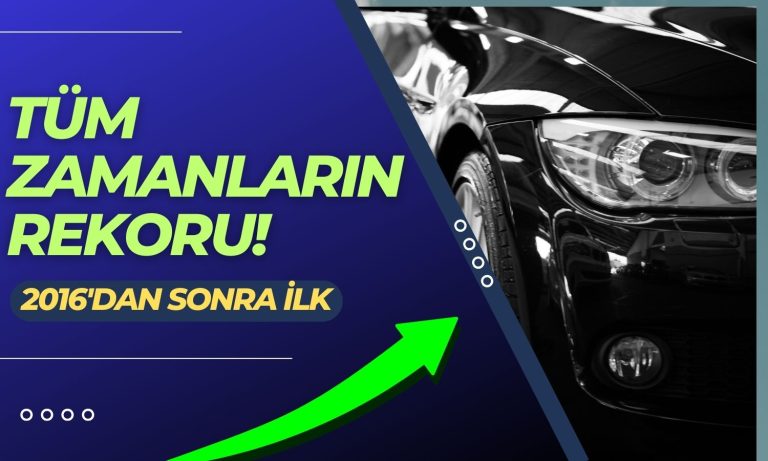Rekor: Türkiye’de Otomobil Satışları 2023’te Zirveyi Gördü!
