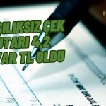 Veriler Yayımlandı! Karşılıksız Çek Adedi Aralık’ta Azaldı