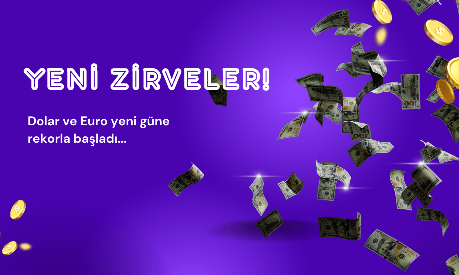 Yeni Rekorlar! Dolar ve Euro Ne Kadar? (23.01.2024)