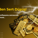 Altın Beklenti Üstü ABD Enflasyonu ile Sert Düştü