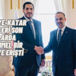 Bakan Kacır’dan Katar Mesajı! “İlişkileri Geliştirmekte Kararlıyız”