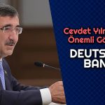 Bakan Yılmaz, Deutsche Bank Yetkilileriyle Buluştu
